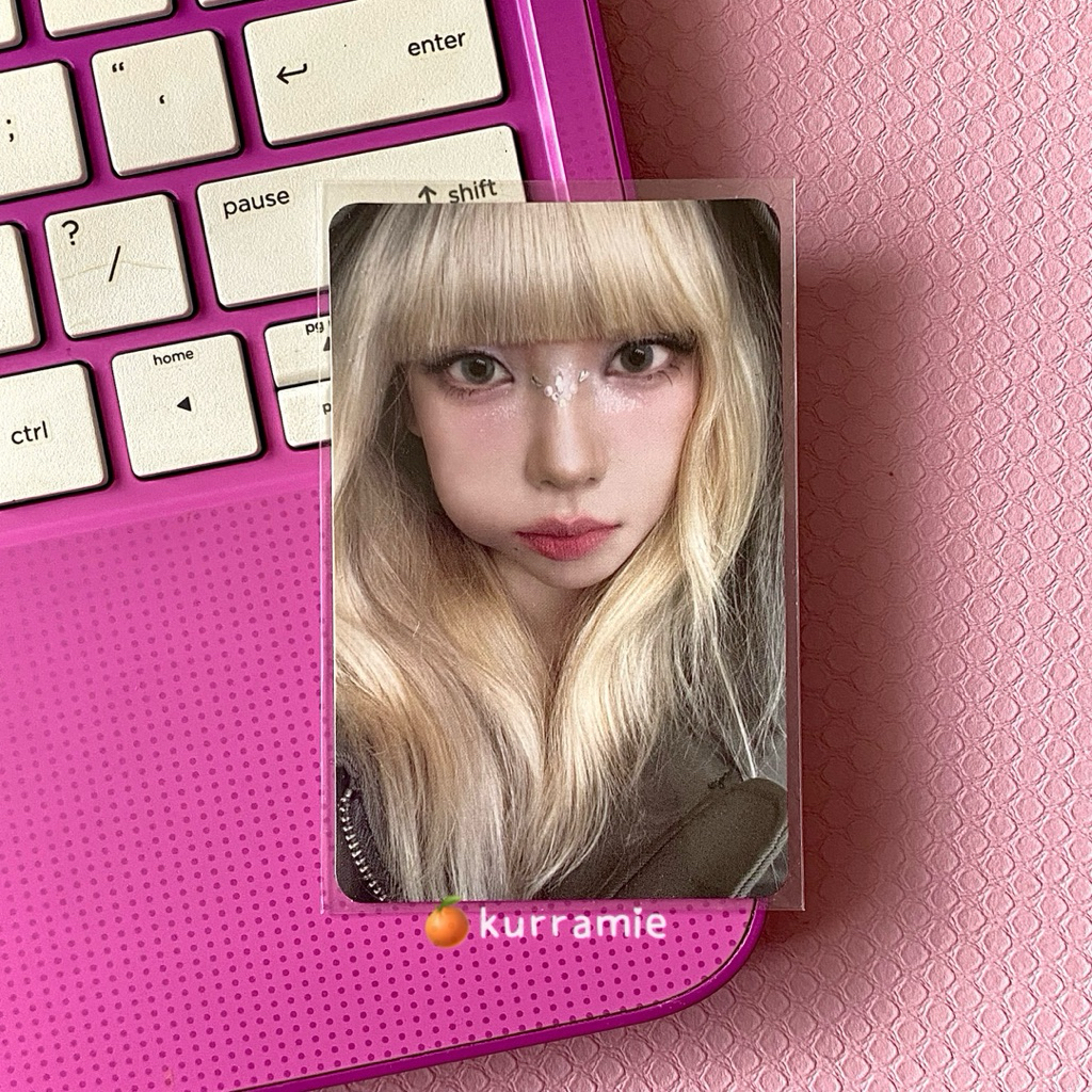 (clearance sale) official photocard karina aespa my power karmol blonde armageddon