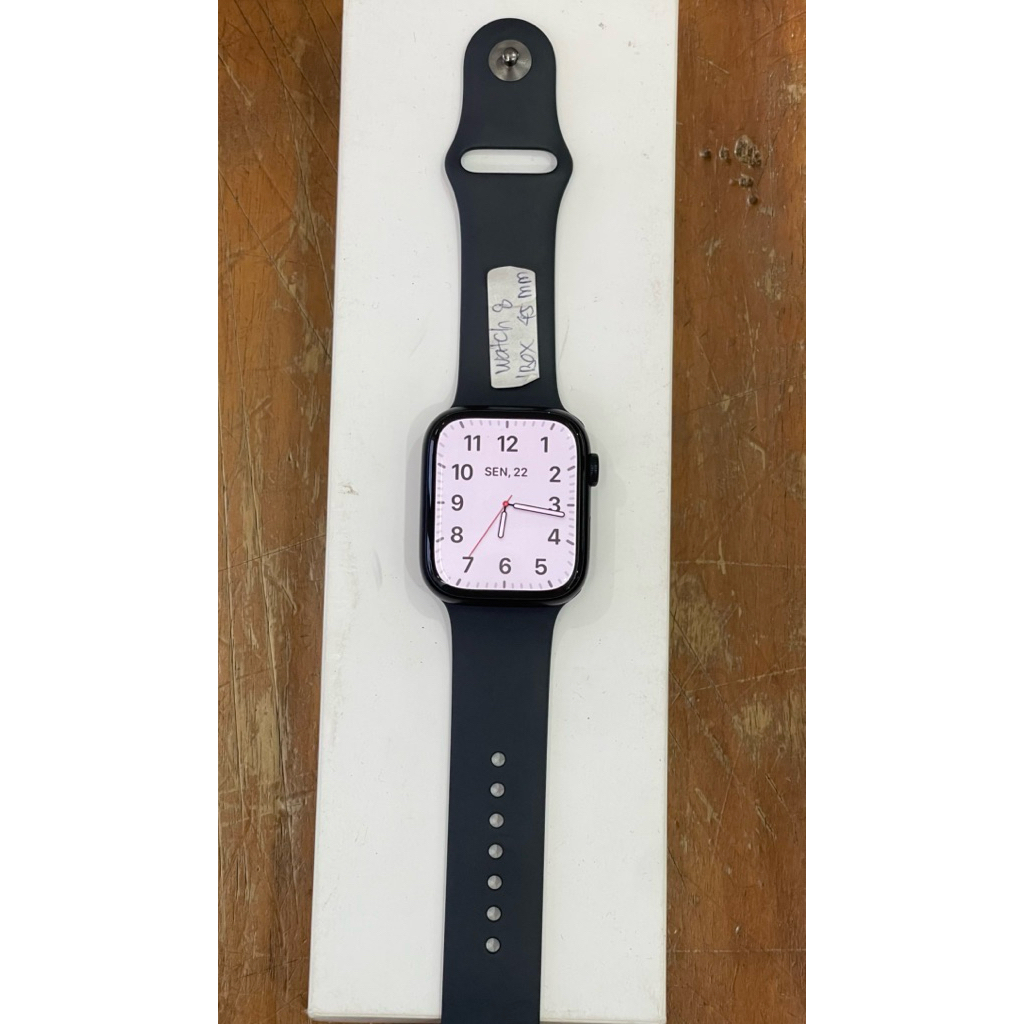 Hp Second Apple Watch 8 45mm ID/A Fullset
