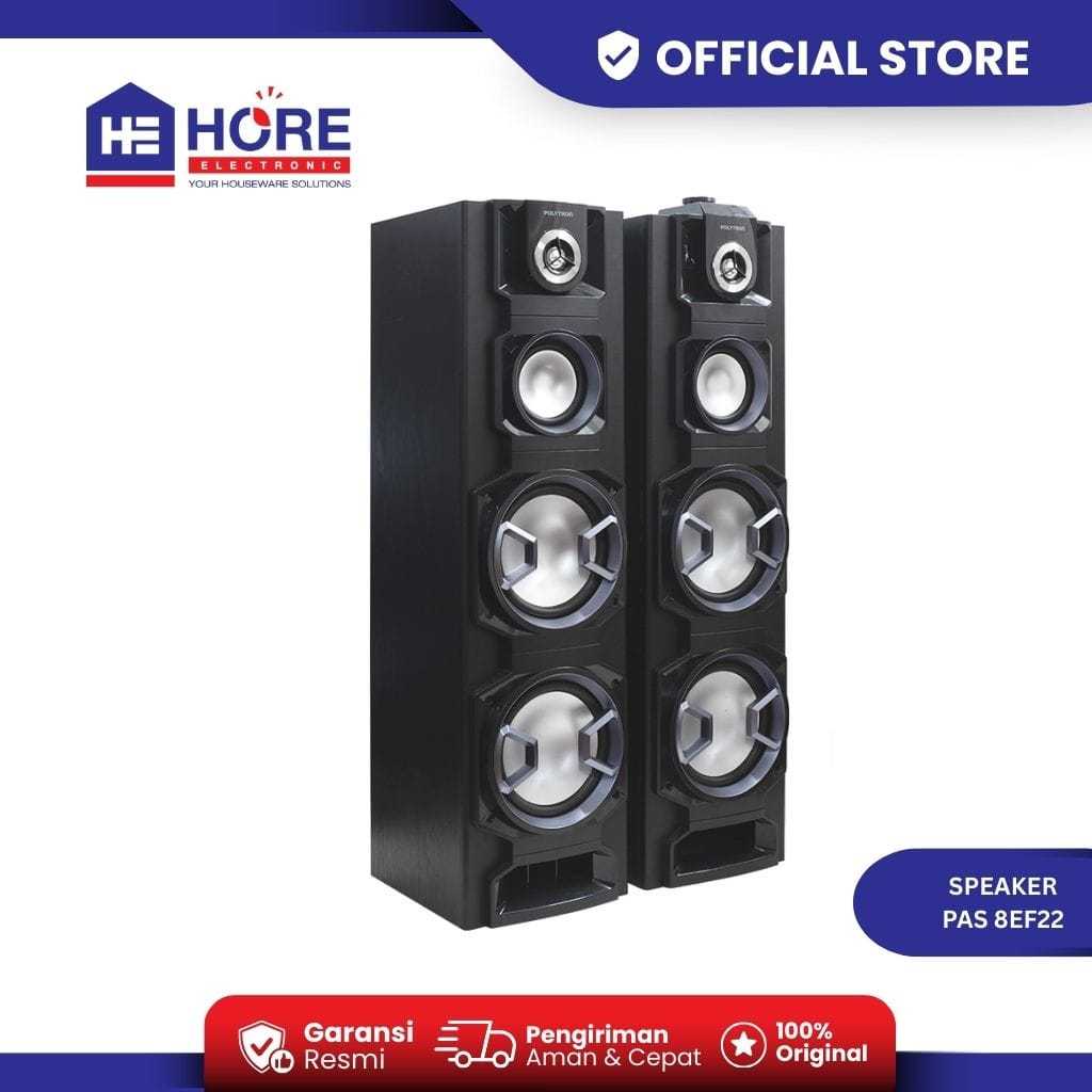 SPEAKER POLYTRON PAS 8EF22 / POLYTRON SPEAKER AKTIF BLUETOOTH PAS 8EF22