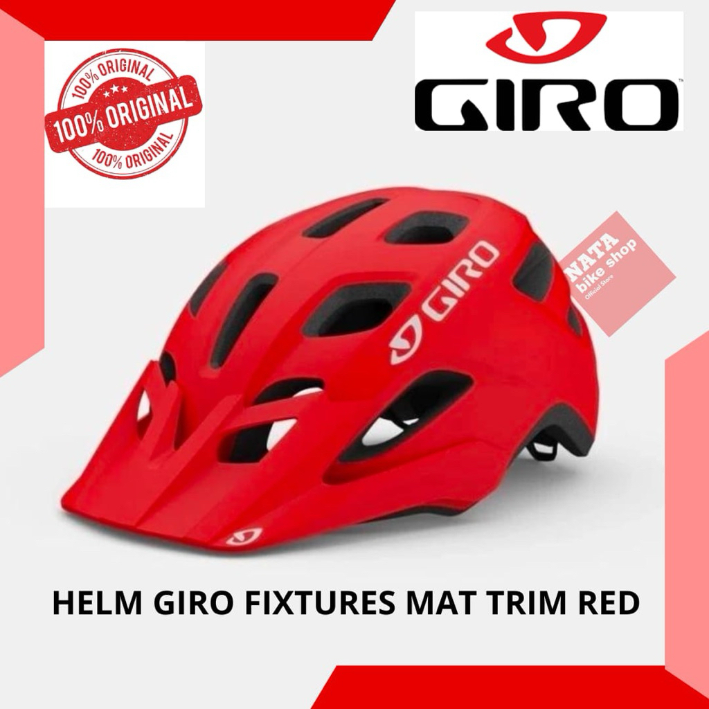 Helm Sepeda Giro Fixture Adult Universal Fit Bike Helmet Giro New