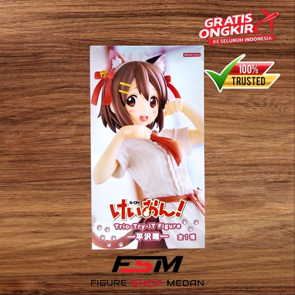 Trio-Try-It Figure Yui Hirasawa - K-ON (22cm)