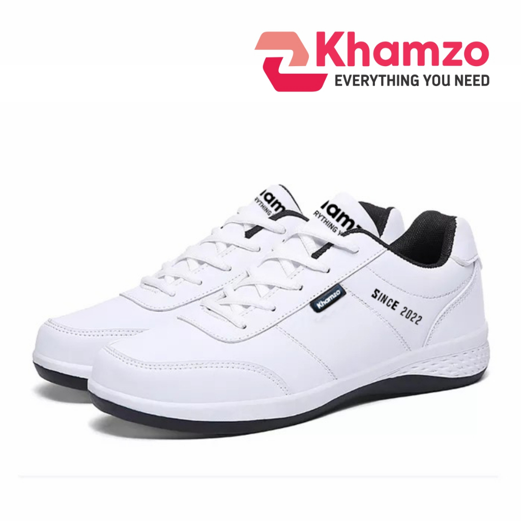 Khamzo Sepatu Sneakers Pria Sport D06 Original 100% Import Premium