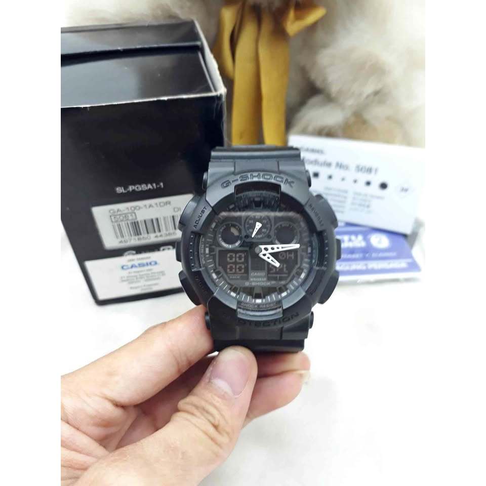 JAM TANGAN G-SH0CK GA-100-1A1DR BEKAS SECOND
