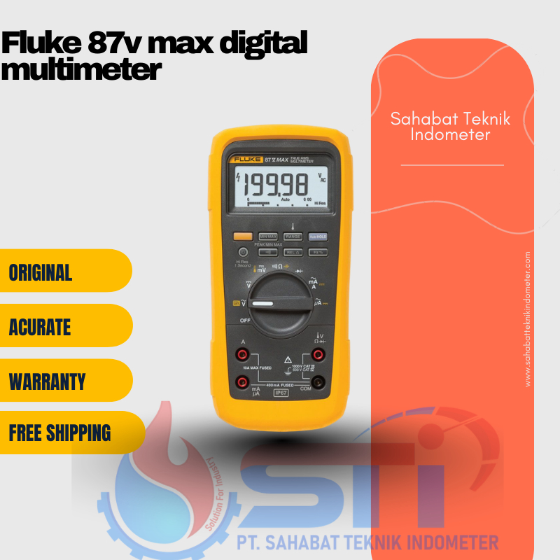 Fluke 87v max digital multimeter