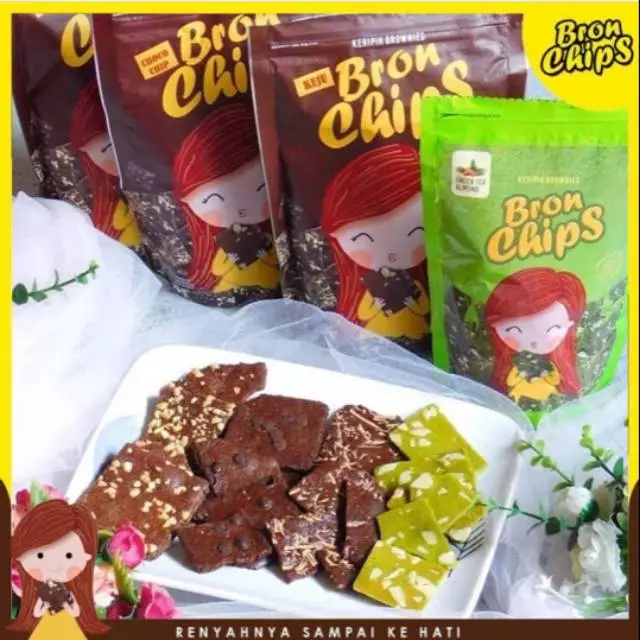 Bronchips Keripik Brownies Crispy