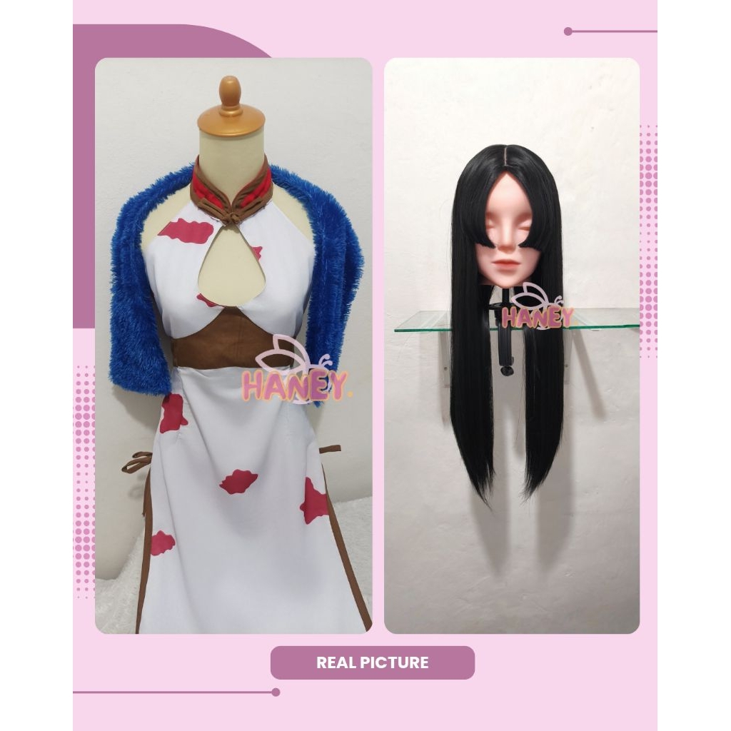 Wig Costume Cosplay Boa Hancock