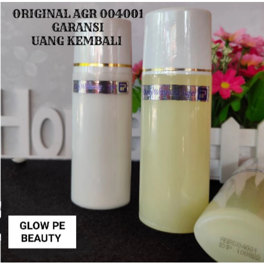 Hb Anggur Super Whitening Lotion Malam - AGR 004001, Pemutih Badan Cepat, Tidak untuk Ibu Hamil