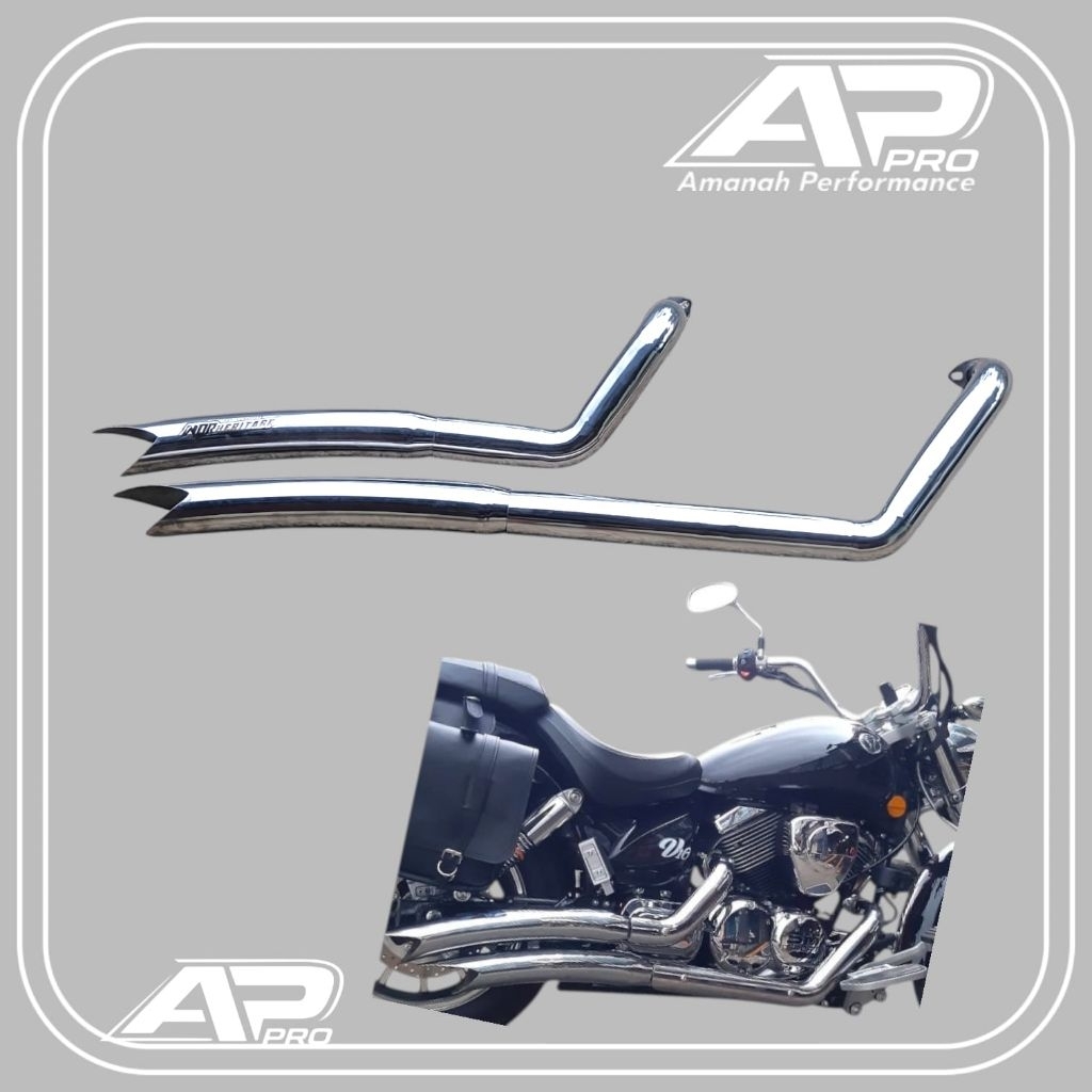 Knalpot Sm Sport V16 / Knalpot Sm Sport 250 V16 Type Long / Panjang Finising Titan