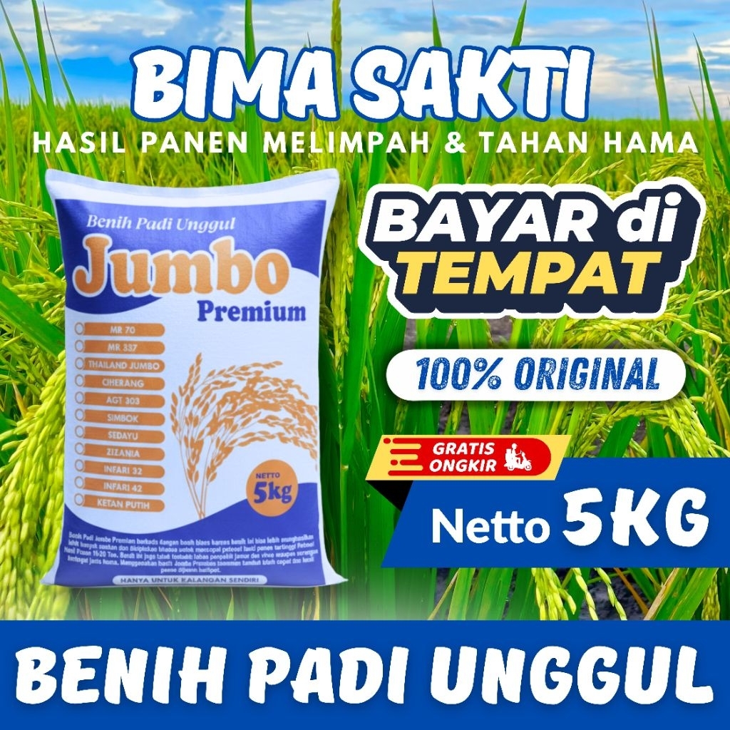 Benih Padi Bima Sakti Kemasan 5Kg