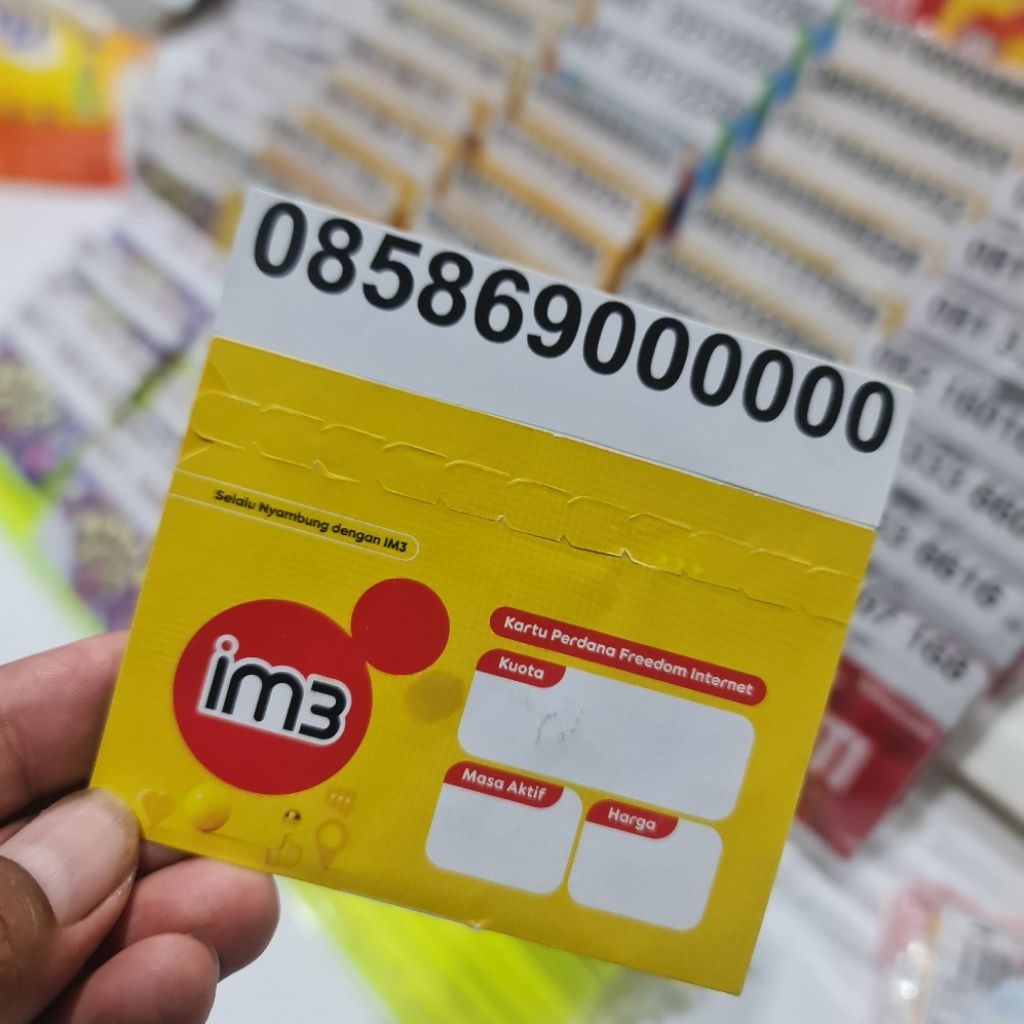 NOMOR CANTIK INDOSAT HEXA 000000 NOMOR SUPER KEREN 5G PERDANA CANTIK