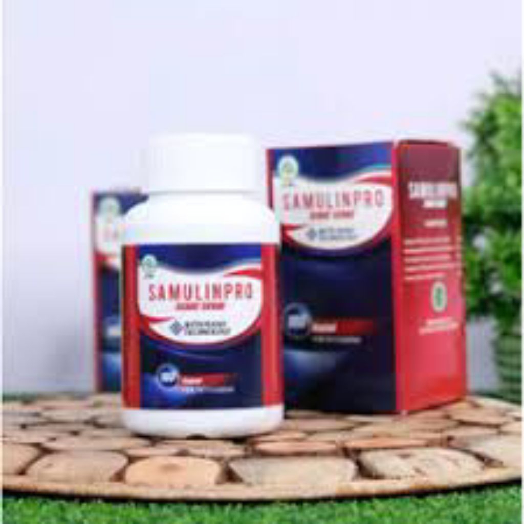 Herbal SamulinPro Sendi Tulang Sendi Rematik Herbal BPOM Isi 100 Kapsul