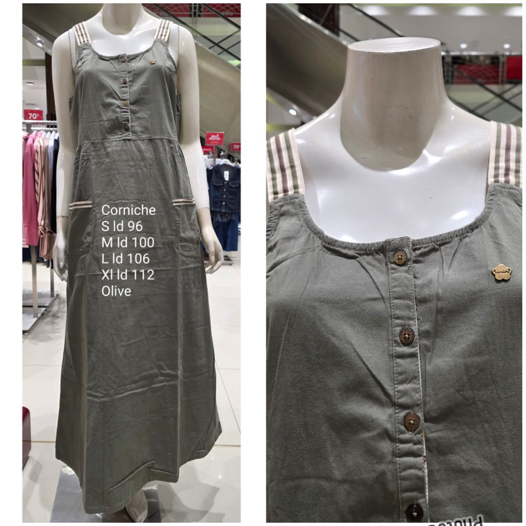 Overall wanita dewasa Corniche (S-XL)