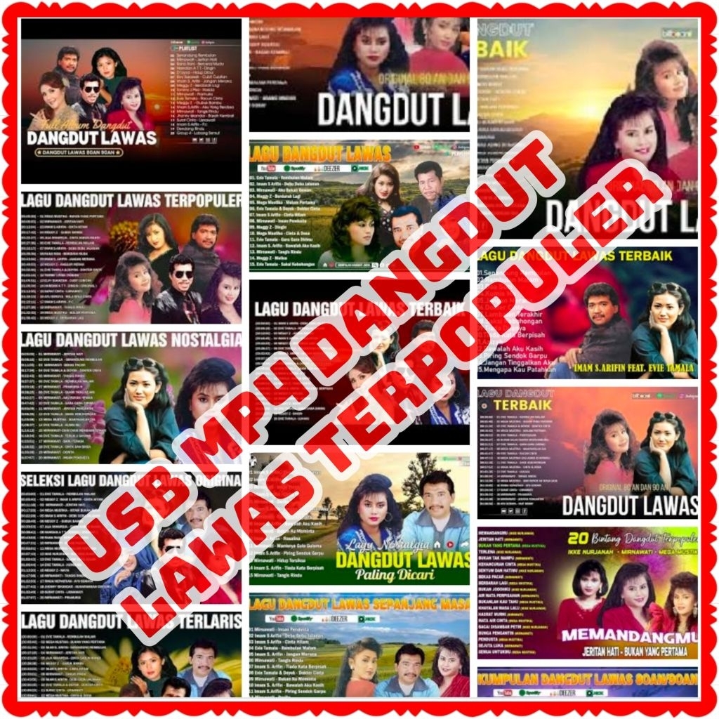 MP3 MP4 MP5-USB FLASH DISK ISI LAGU DANGDUT LAWAS KARAOKE-USB ISI LAGU MP3-USB ISI LAGU MP4