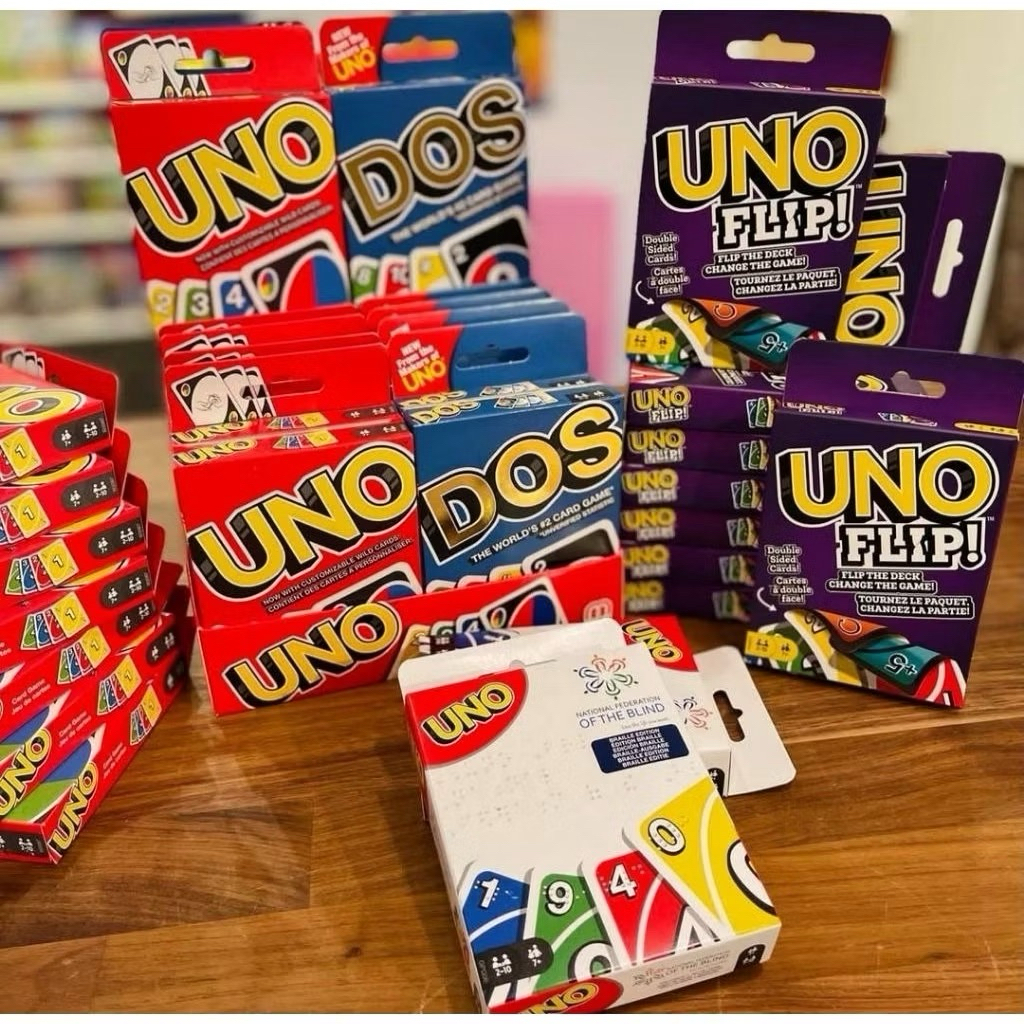 GAME UN0 CARD DARE FLIP DOS MONOPOLY PERMAINAN KARTU UNO