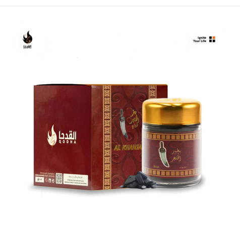 QODHA Bukhur Al Khanjar For Oud isi 50 Gram Original