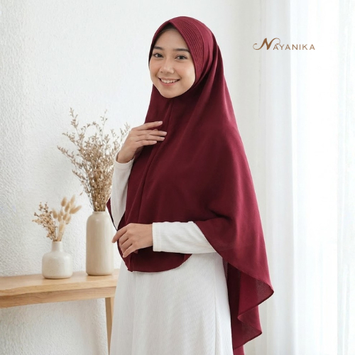 Nayanika Zahira Khimar | Hijab Instan Syari Wanita Muslim