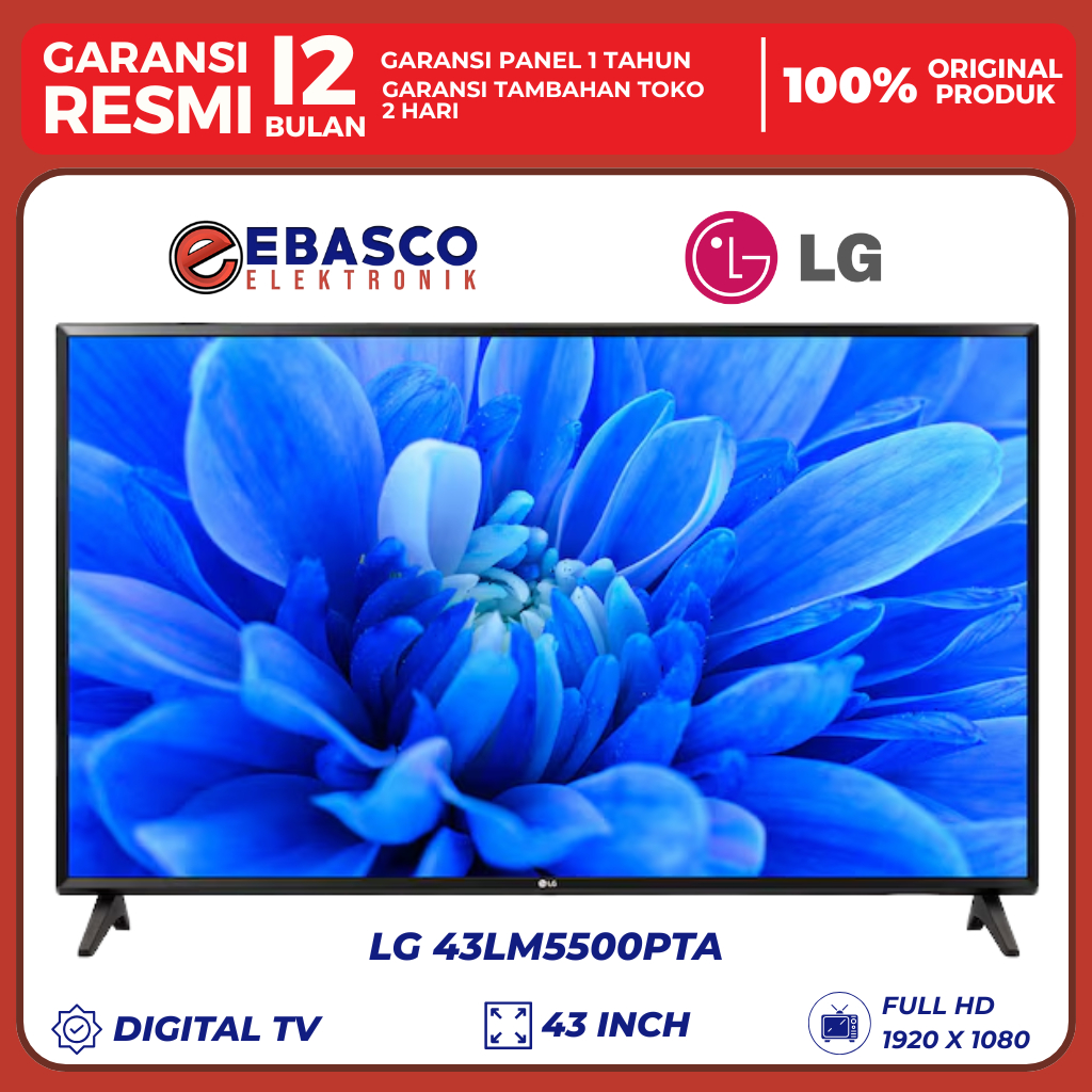 LG Led Digital Tv 43LM5500 32 Inch Full HD Bergaransi Resmi