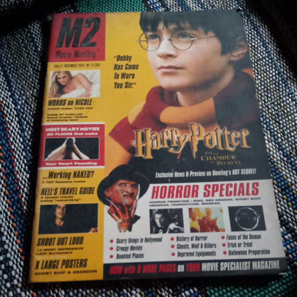 majalah m2 movie monthly dobby Han come to warn you sir