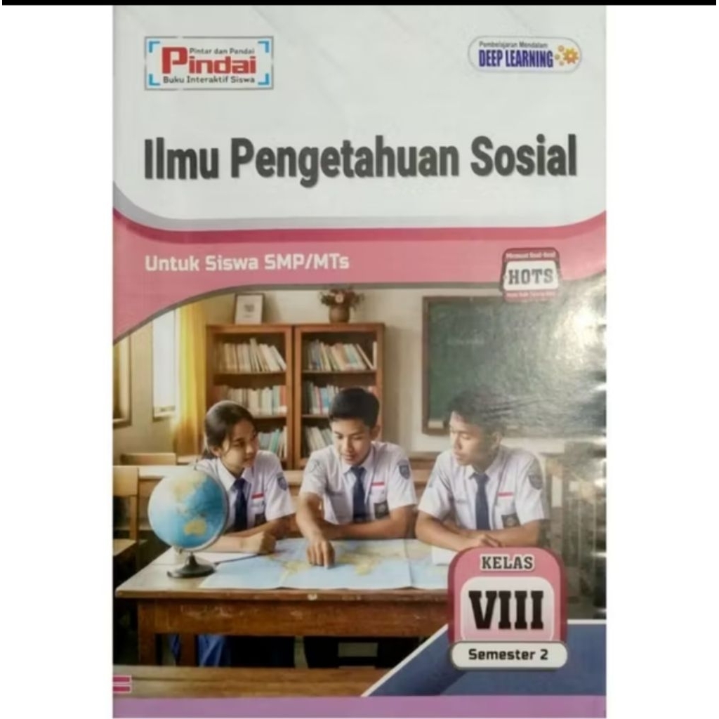 Buku LKS IPS Kelas 8 SMP/MTS semester 2 Kurikulum merdeka