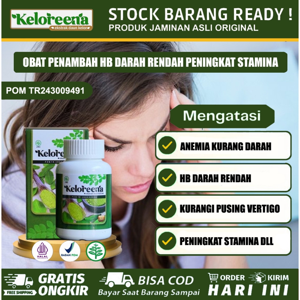 Obat Penambah HB Darah, Obat Darah Rendah, Tekanan Darah Rendah, HB Rendah Vitamin Menambah HB Darah