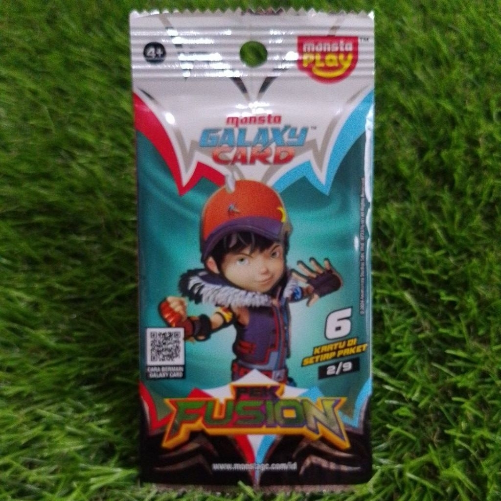 Monsta Galaxy Card Pek Fusion 2/9 Boboiboy Indonesia Boboiboy FrostFire A