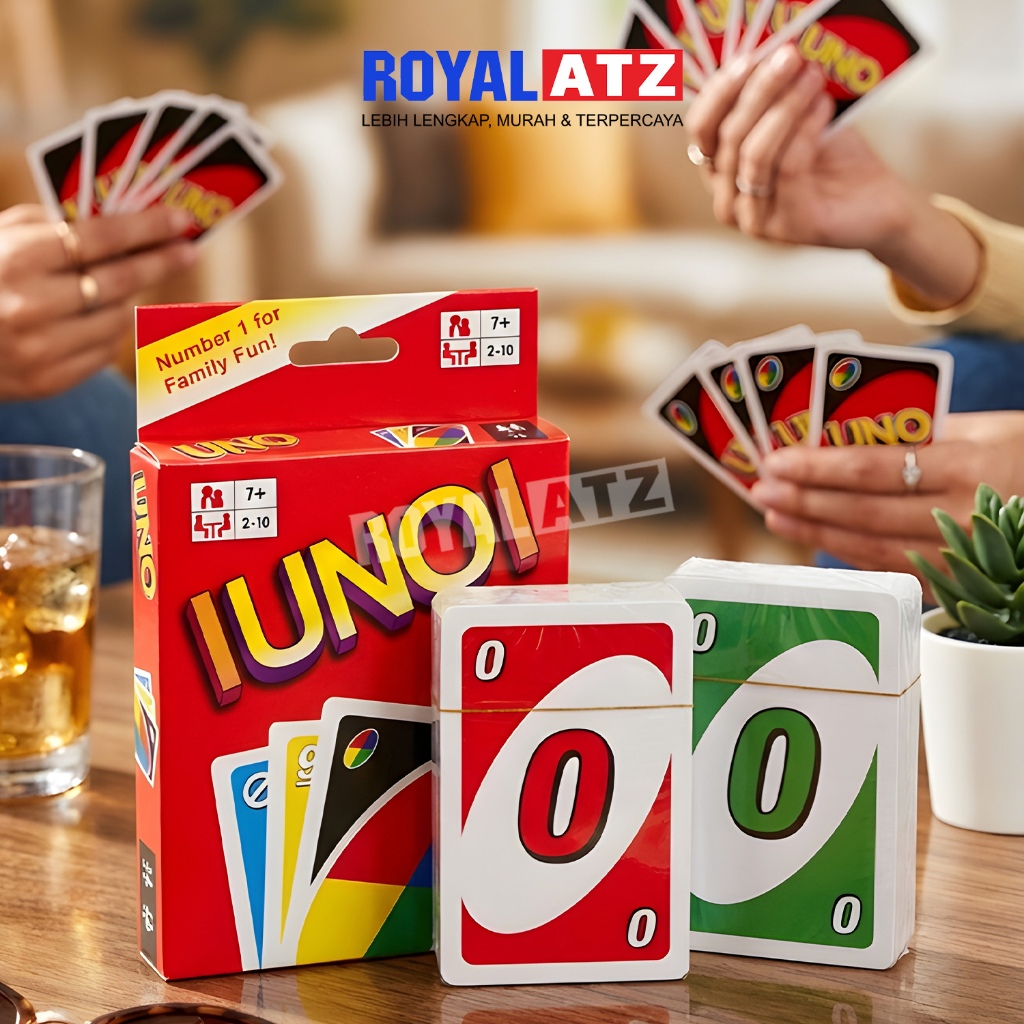 UNO Card Game – Kartu Permainan Keluarga & Teman