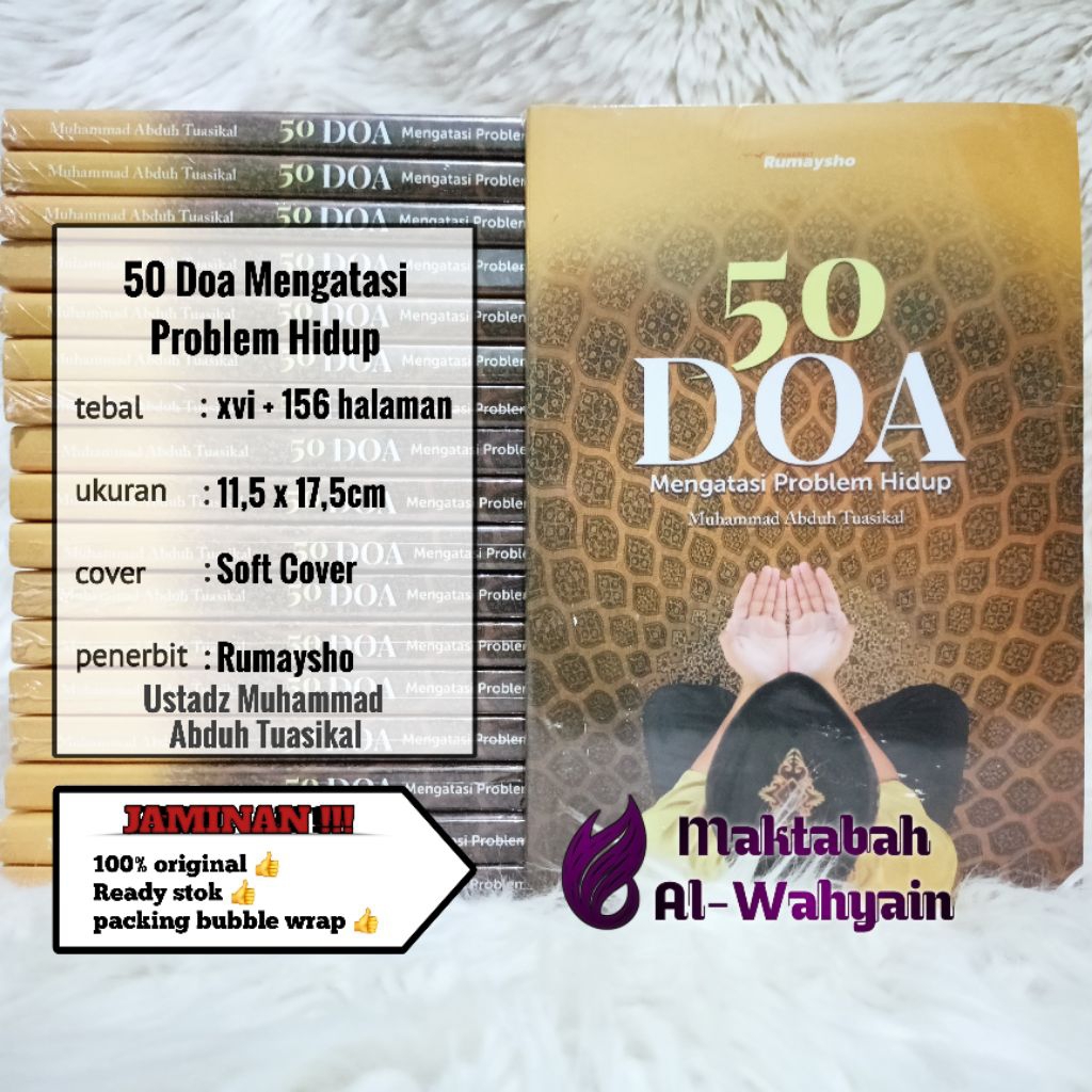 Buku 50 Doa Mengatasi Problem Hidup