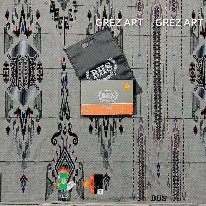 Sarung BHS Infinity Silver & Gold | BHS COSMO Original - SILVER PUTIH BISA COD