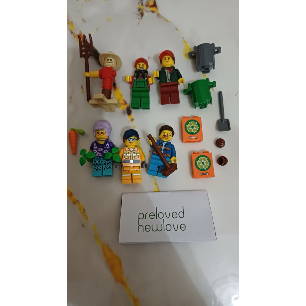 PRELOVED LEGO ORI Minifigure + Accesoris