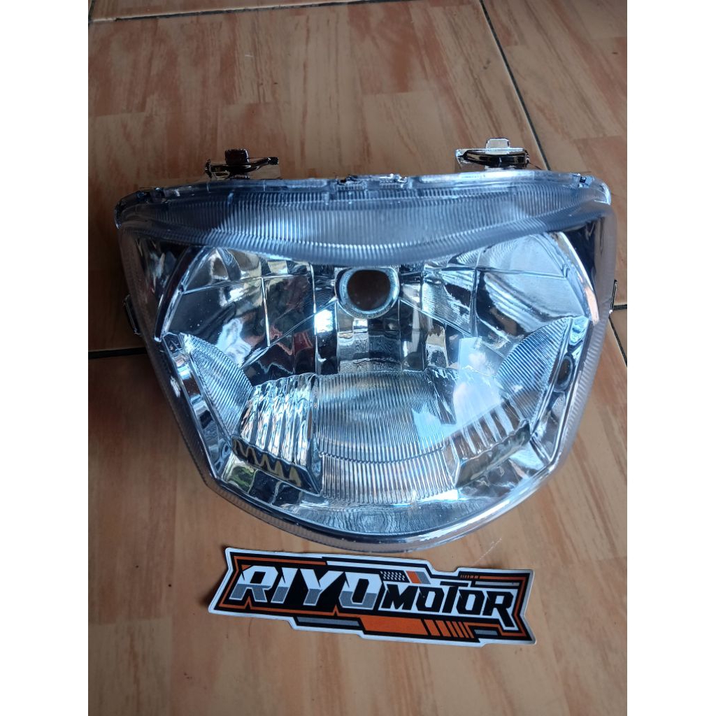 Reflektor lampu depan Mio J reflektor plus mika lampu depan Yamaha Mio J