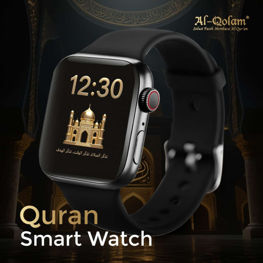 AlQolam – AlQuran Muslim Smart Watch Murottal 30 Juz Plus Haji Umroh , Dzikir