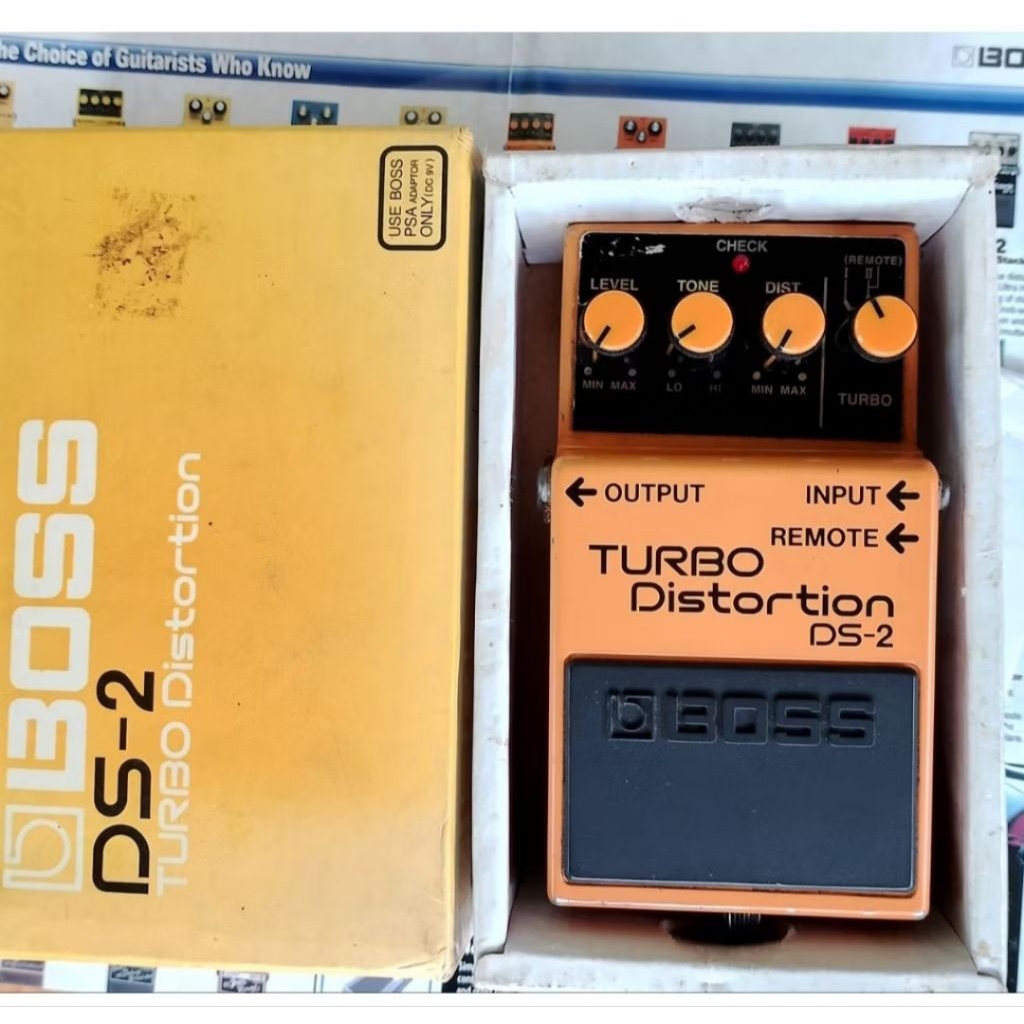 BOSS DS-2 DS2 DS 2 TURBO DISTORTION