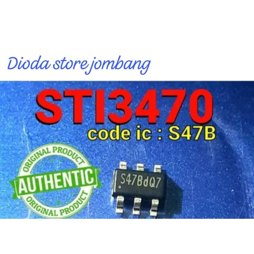 IC S47B/IC STI3470 SOT-23 18V to 5V/2A600KHz DC to DC synchronous step down
