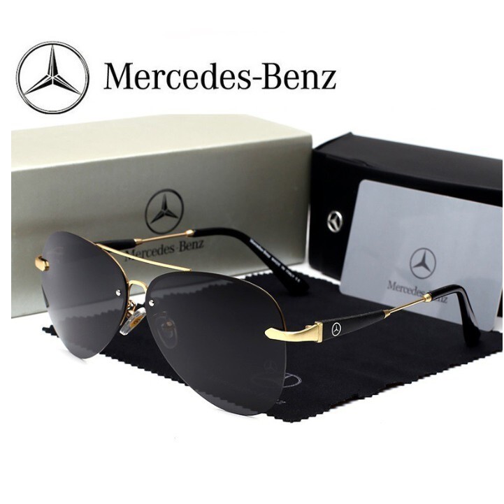 KACAMATA HITAM MERCEDES BENZ AVIATOR 743