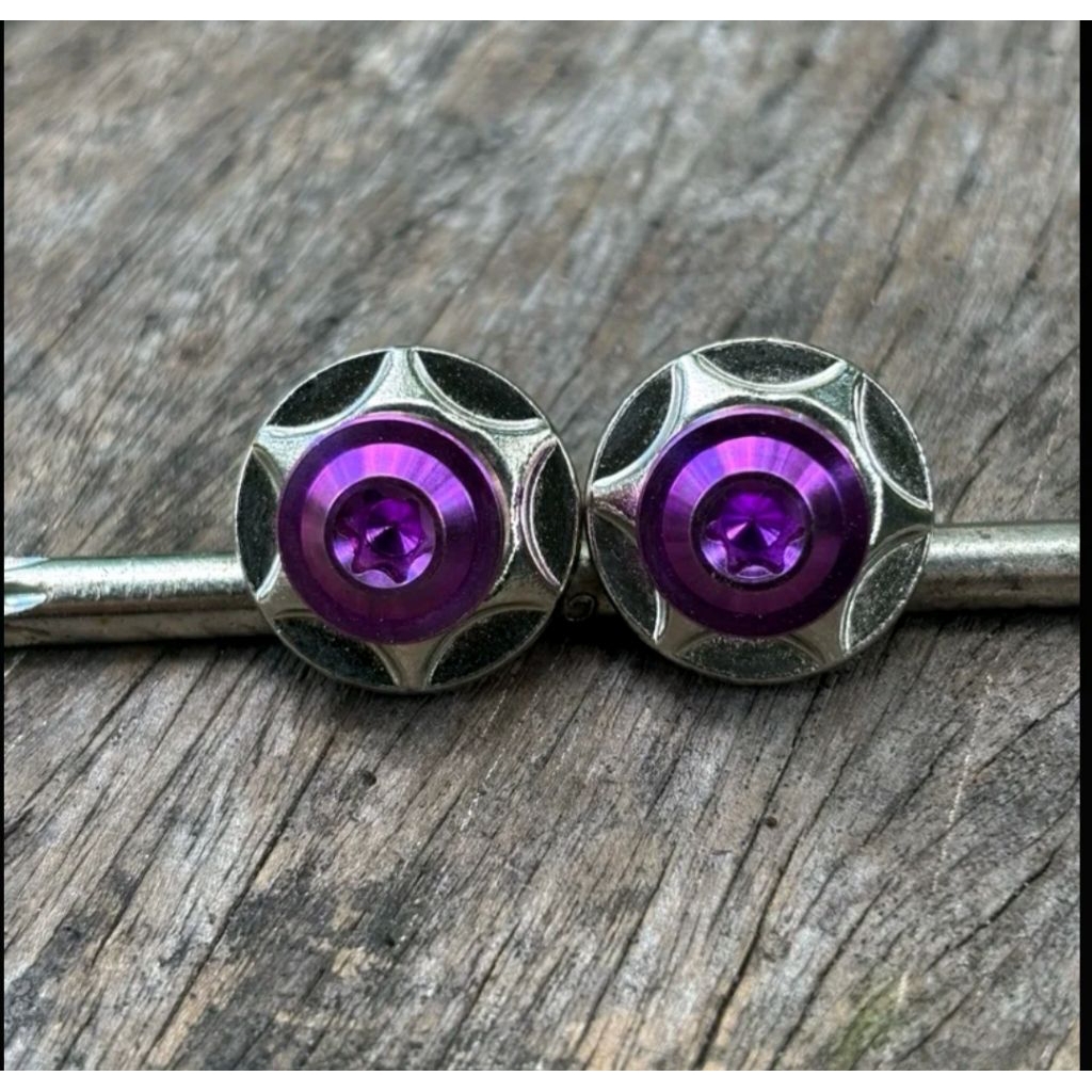 Baut Titanium Ring Bintang M6 x 15