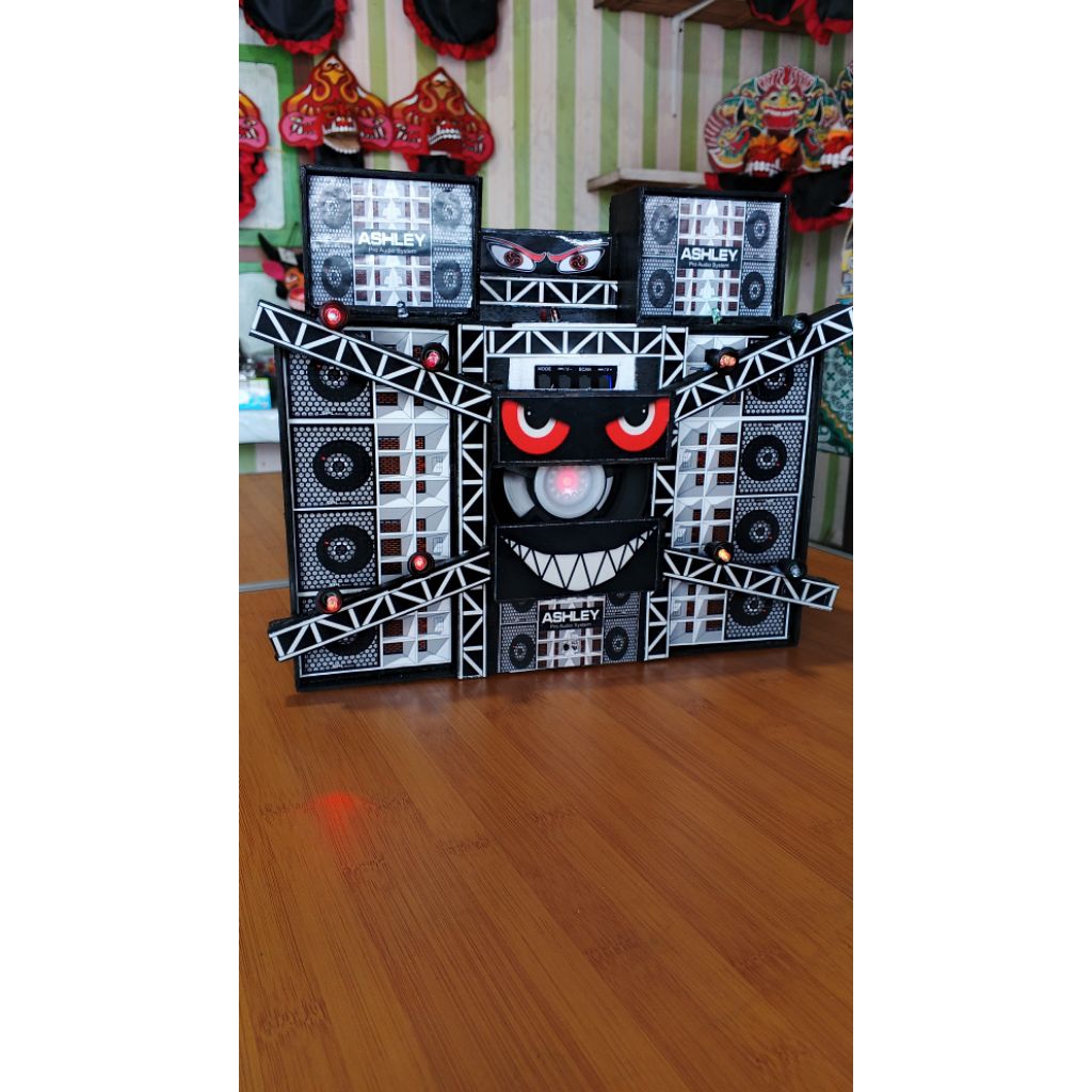 Mainan Speaker Miniatur Sound Horeg