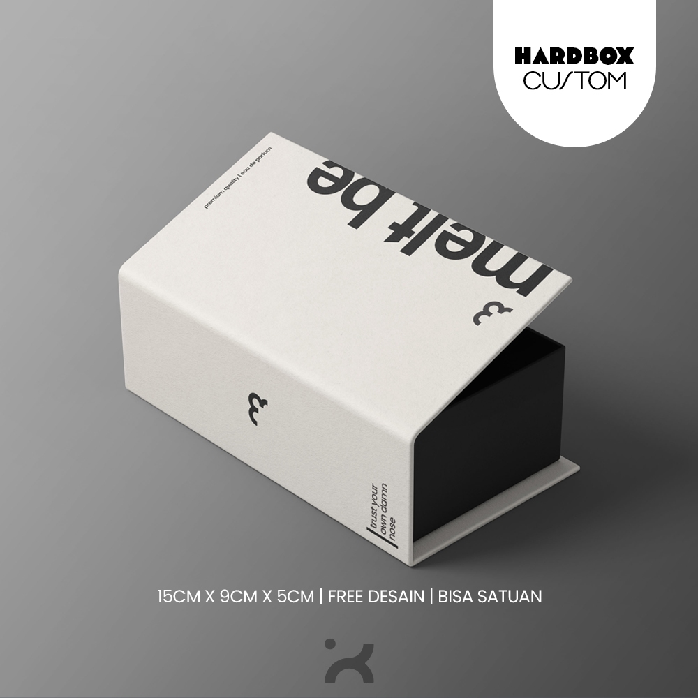Custom Hardbox Premium 15x9x5cm - Box Parfum Custom Giftbox
