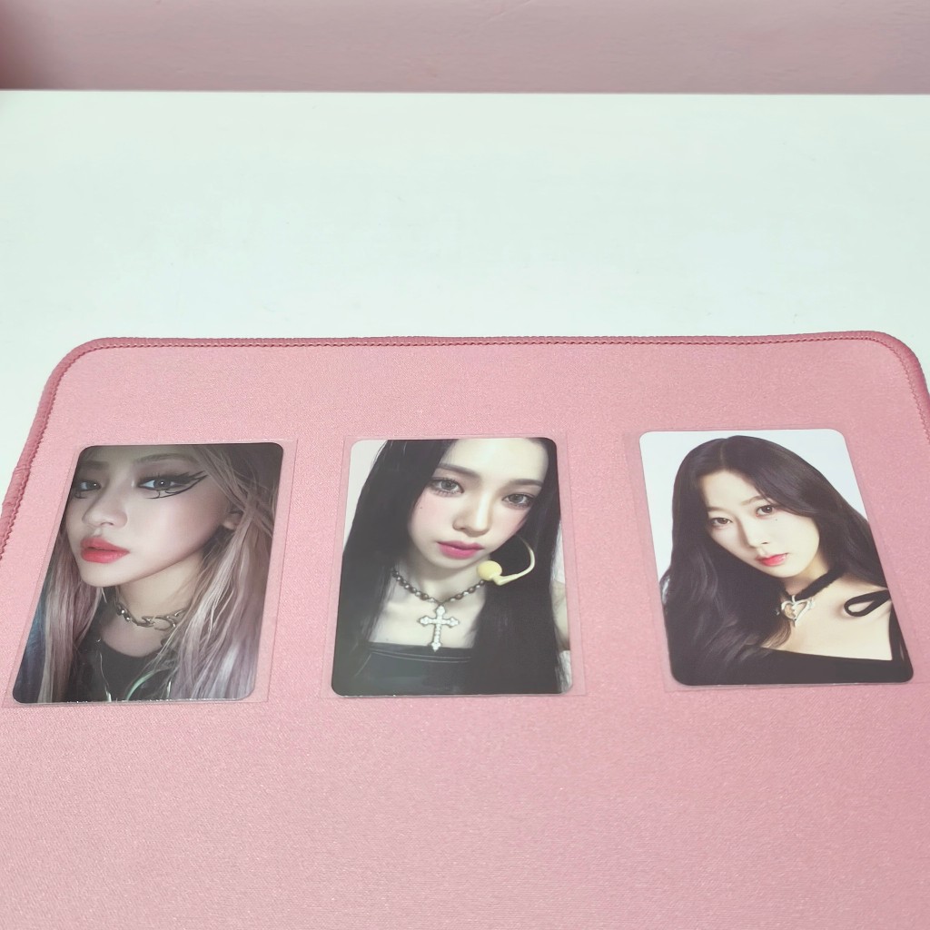 photocard aespa girls official karina ningning gisele