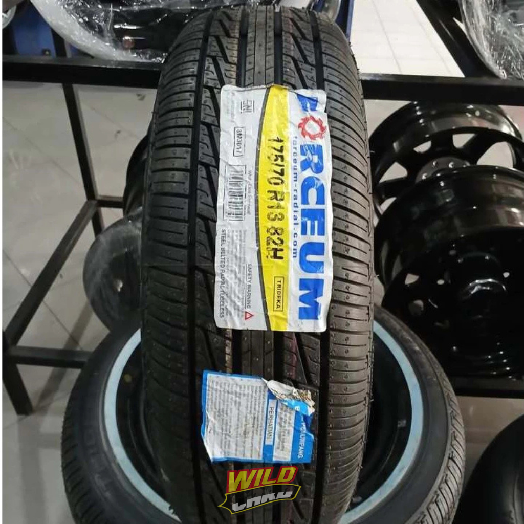 BAN MOBIL TUBLES FORCEUM TRIDEKA(WLW) 175 70 RING 13