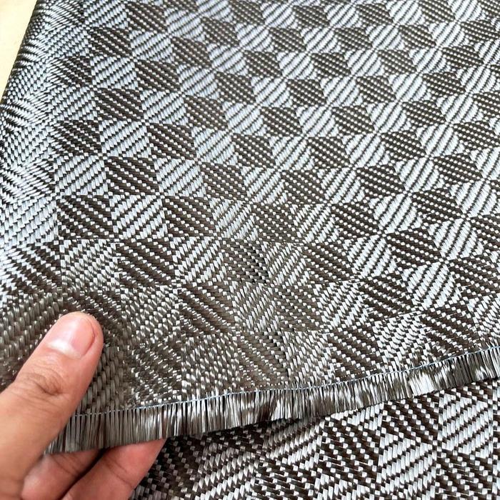 Serat Kain Carbon Asli Motif Batik Mozaik Serat Carbon Asli Japan