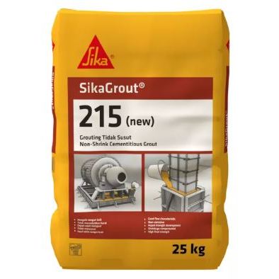 Sikagrout 215 semen grouting anti susut 25kg Khusus instan