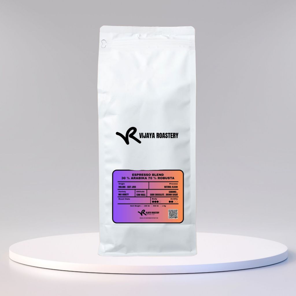 Biji Kopi Espresso Blend 30:70 Premium Grade 1 Kg