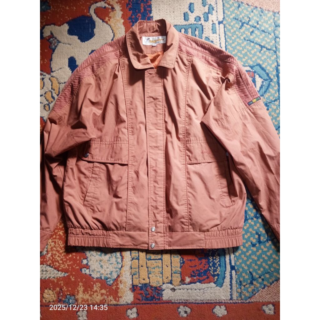 Jaket casual vintage brown