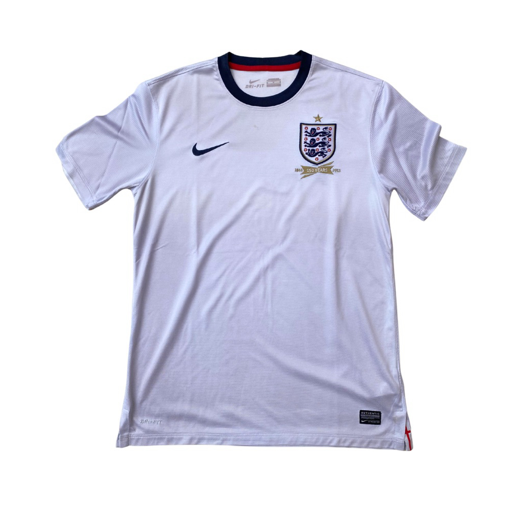 [Preloved] Jersey Original England / Inggris Home 13/14 150 Anniversary (580957-105) Size M