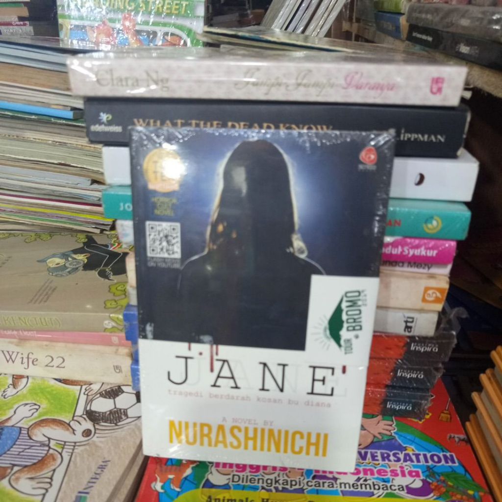 buku novel Jane tragedi berdarah kosan Bu Diana nurashinichi buku novel horor original masih baru