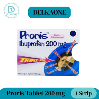 Proris Tablet 200 mg Ibuprofen Obat Sakit Kepala & Nyeri