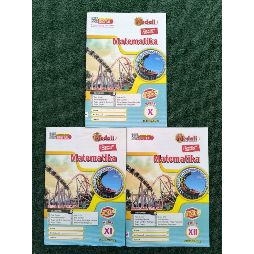 LKS Matematika SMA Kelas 10 11 12 Kurikulum Merdeka Terbaru