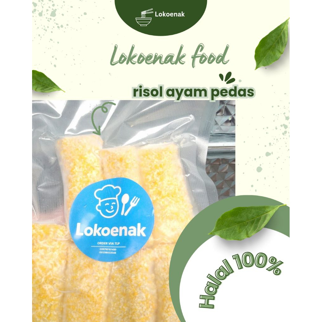 RISOL AYAM PEDAS