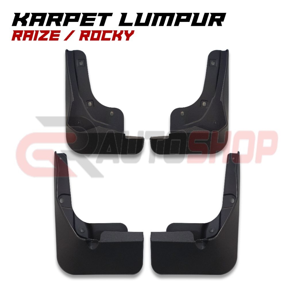 KARPET LUMPUR / MUDGUARD RAIZE / ROCKY - JSL