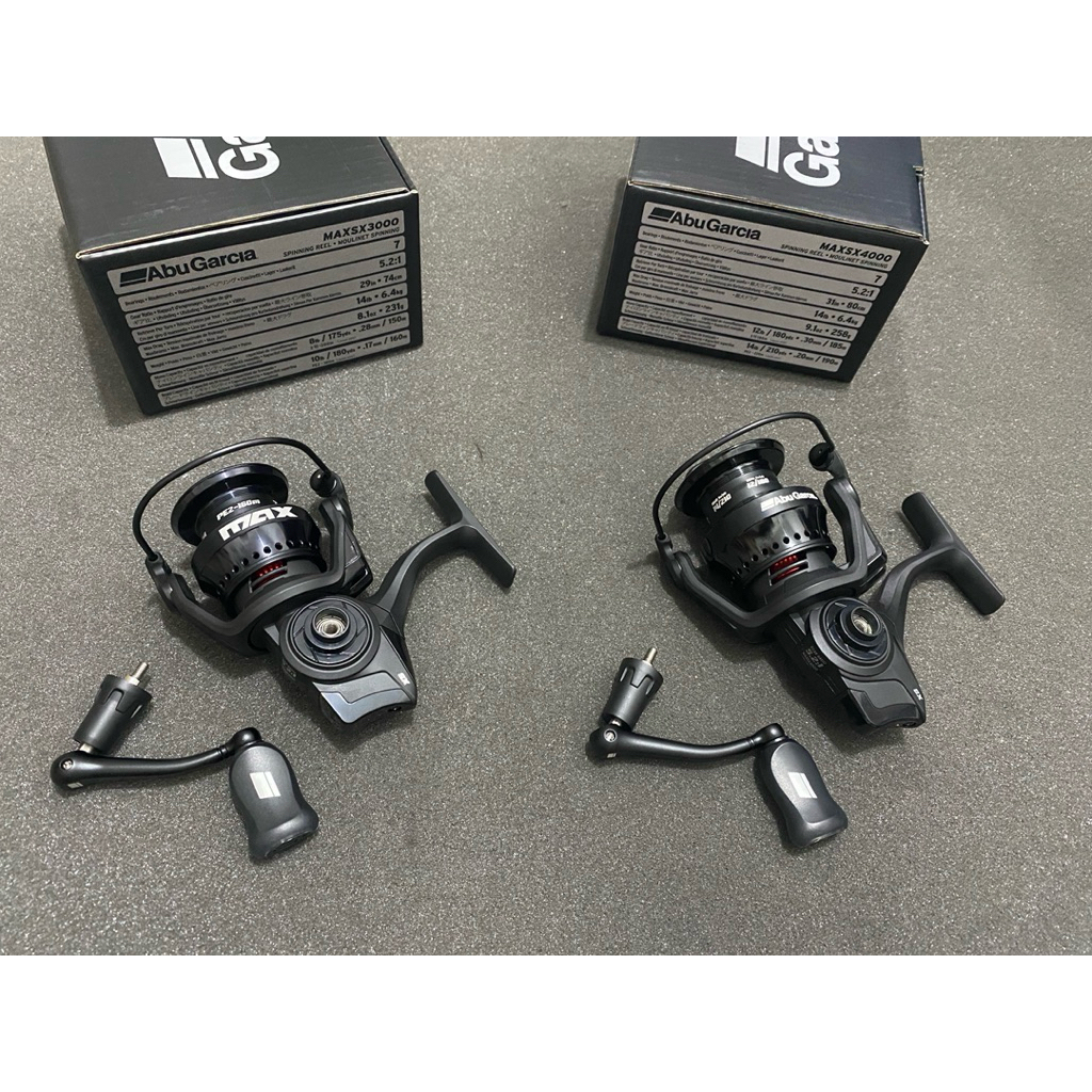 ABU GARCIA MAX SX  SPINNING REEL 3000-4000